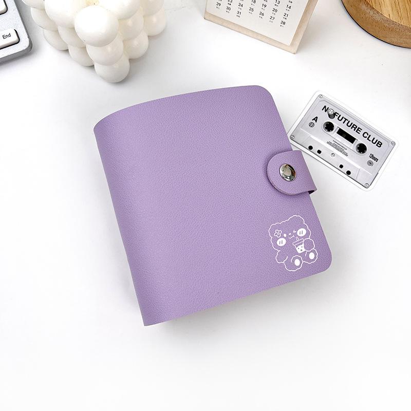 Korean 3-inch Loose-leaf Polaroid Photo Album - DIY Mini Memory Booklet Cover Only, No Pages