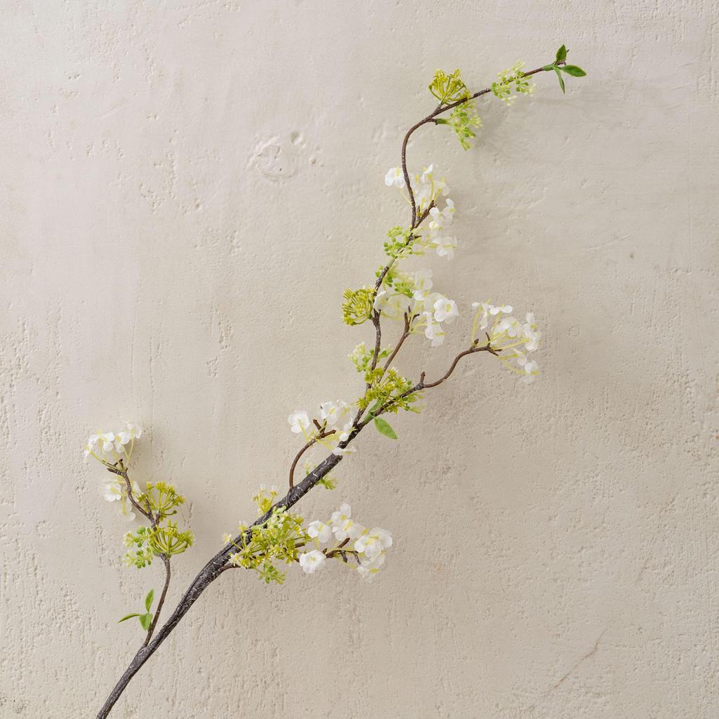Cream Puff Cloud Artificial Willow Flowers - Fragrant Snow INS Style Wedding & Green Plant Decorations