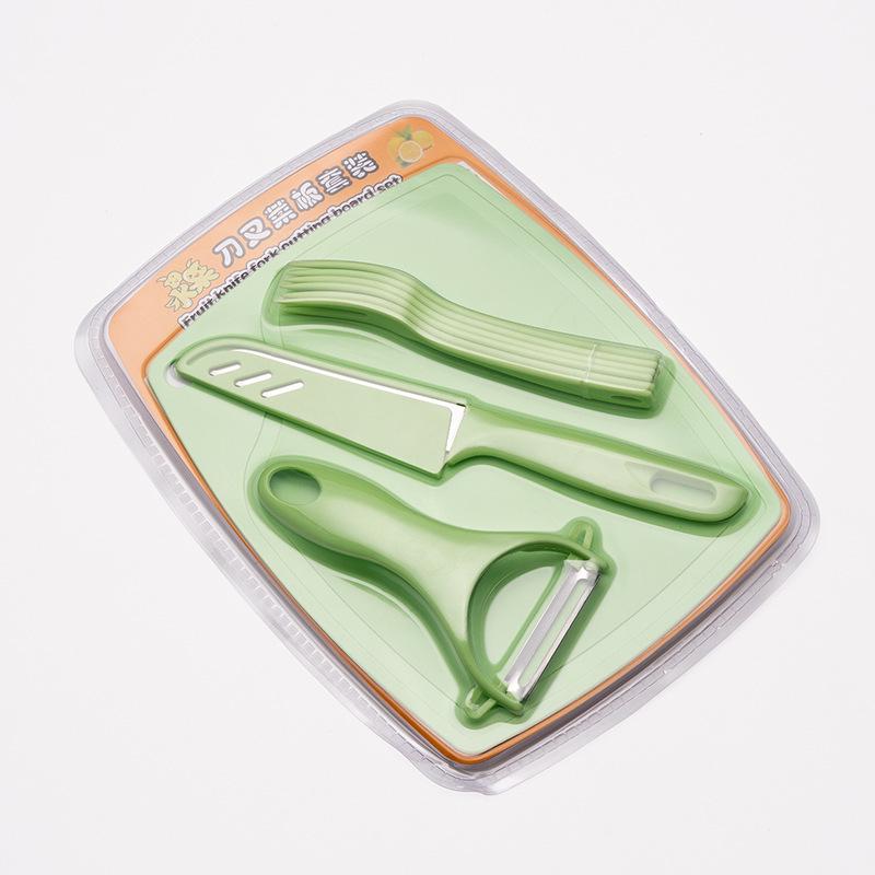 Baby Food Prep Set: Chef s Knife, Cutting Board, Multi-Functional Tools, 5-Piece Combo