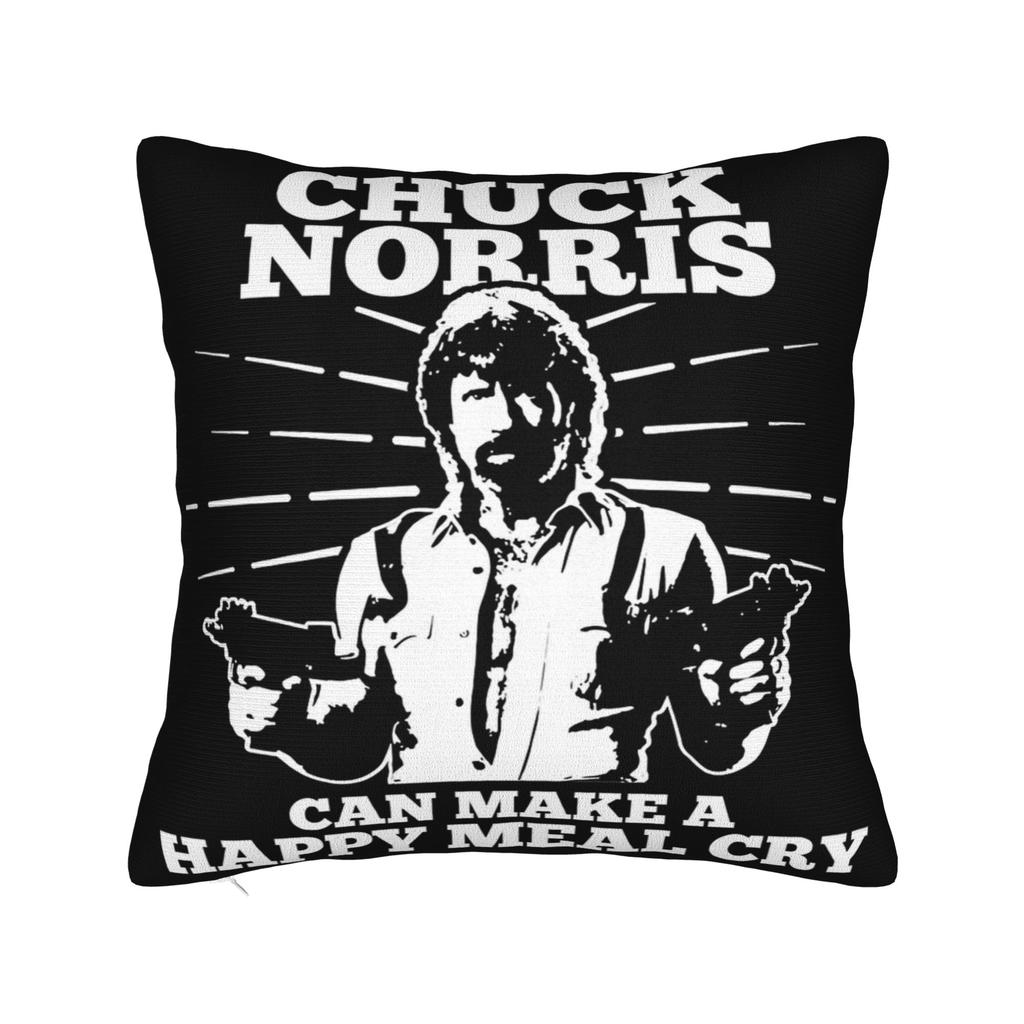 Decorative Pillowcase Rip Chuck Norris Never Dies Stuff Bed Pillow Case Cover Square Style Multiple Sizes