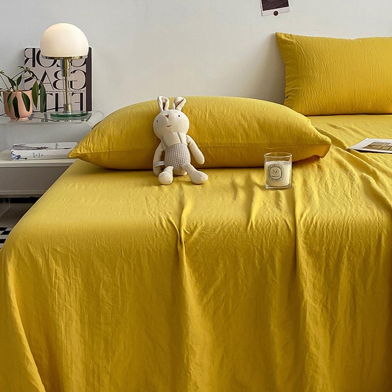 Einfarbiges Bettlaken Weiches Flaches Bettlaken Heim Bettwäsche sabanas para cama Erwachsene Kinderzimmer Flache Laken (Kein Kissenbezug)