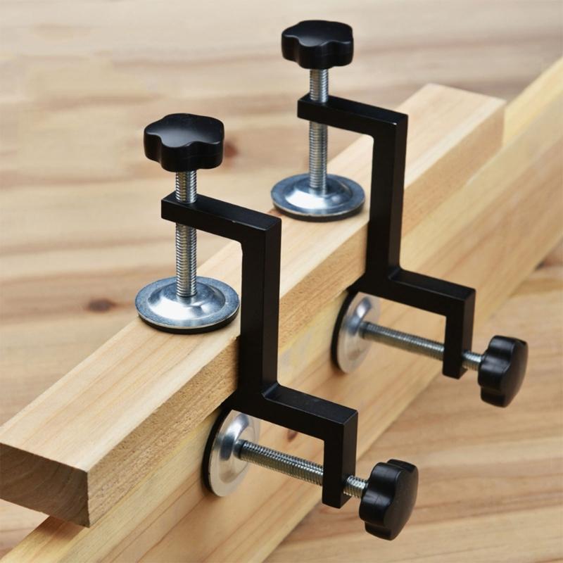 Extended Base Clamp Reliable & Long lasting Clamp Convenient Tool for Wood & Plastic Cutting Drilling & Fixing Durable