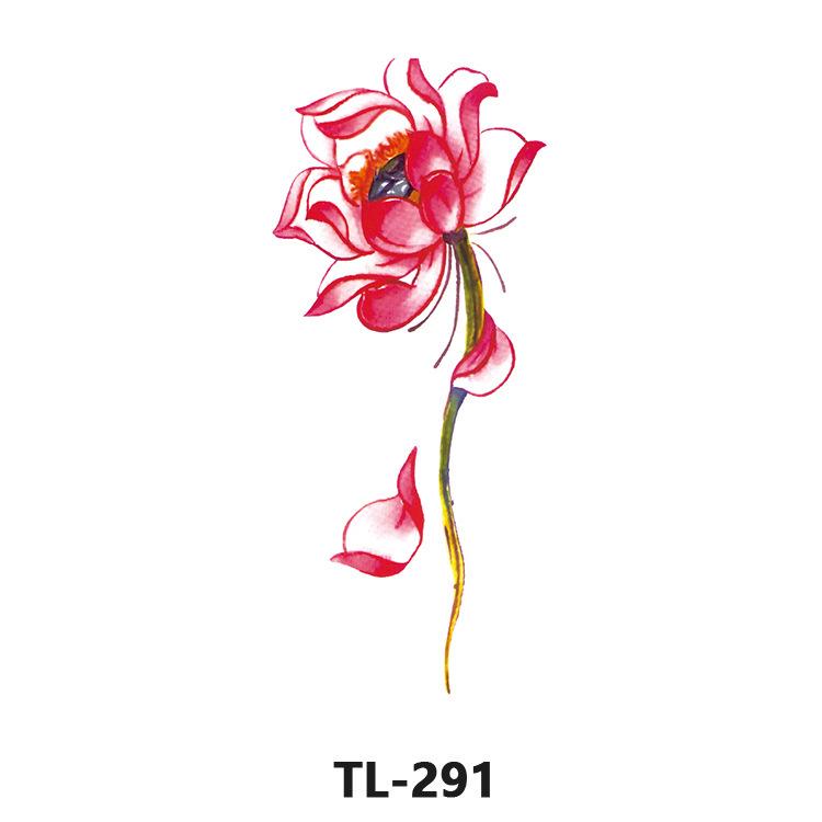 Waterproof Temporary Rose & Floral Tattoos for Women – Long-lasting & Colorful Designs