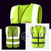 LIKA Reflective Multi-Pocket Safety Vest for Traffic, Construction, Sanitation, and Gardening
