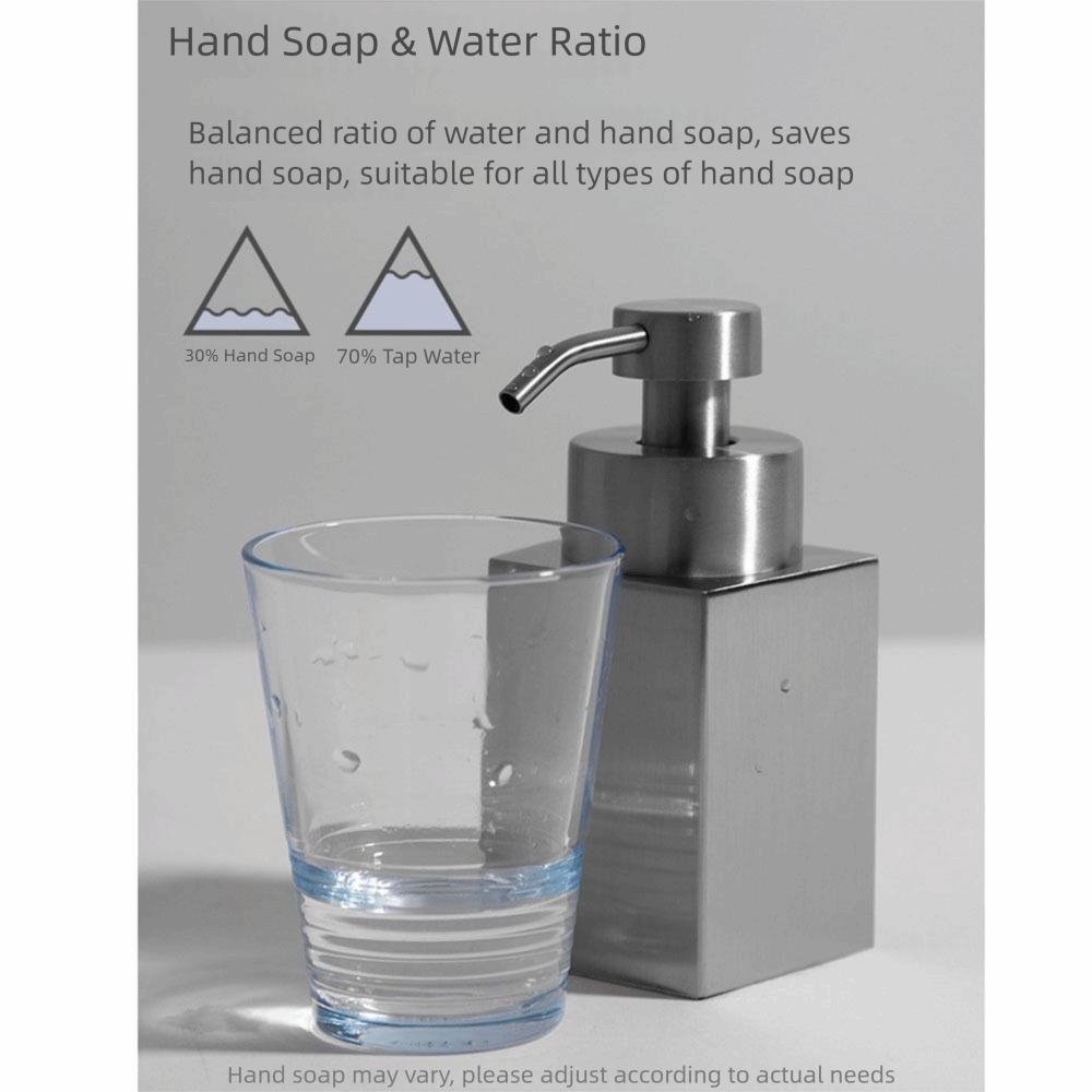 Refillable Foaming Soap Dispenser Leak Proof Foam Making Container  Shower Gel