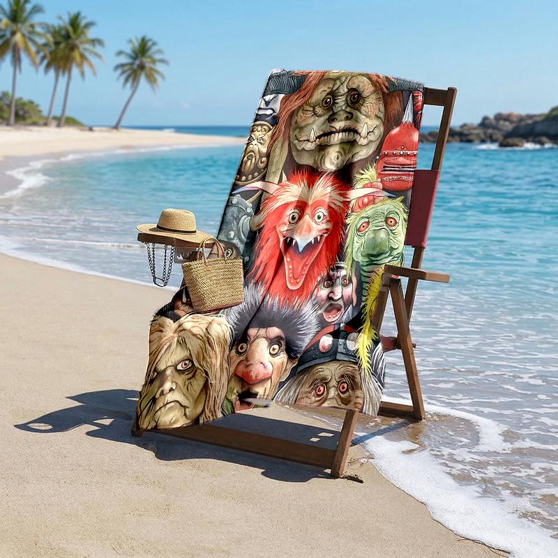 Labyrinth Fashion Beach Towel: Ideal for Summer Adventures Soft, absorbent and quick drying suitable for swimming and bathing