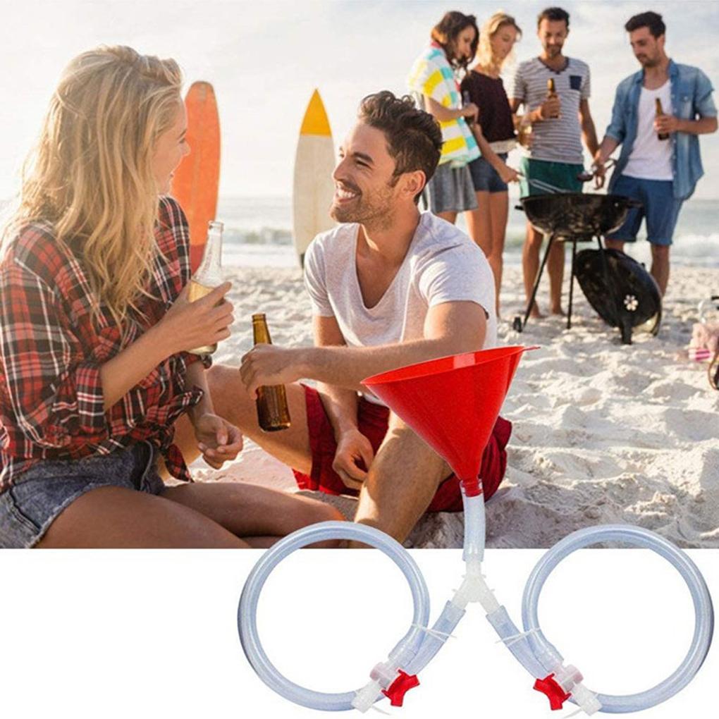 Funnel For Beer Bonging At College Parties And Spring Break For Beer Drinking Games