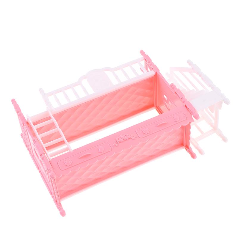 Doll Toy European Furniture Style Bunk Bed Double Bunk Bed Girl Birthday Toy