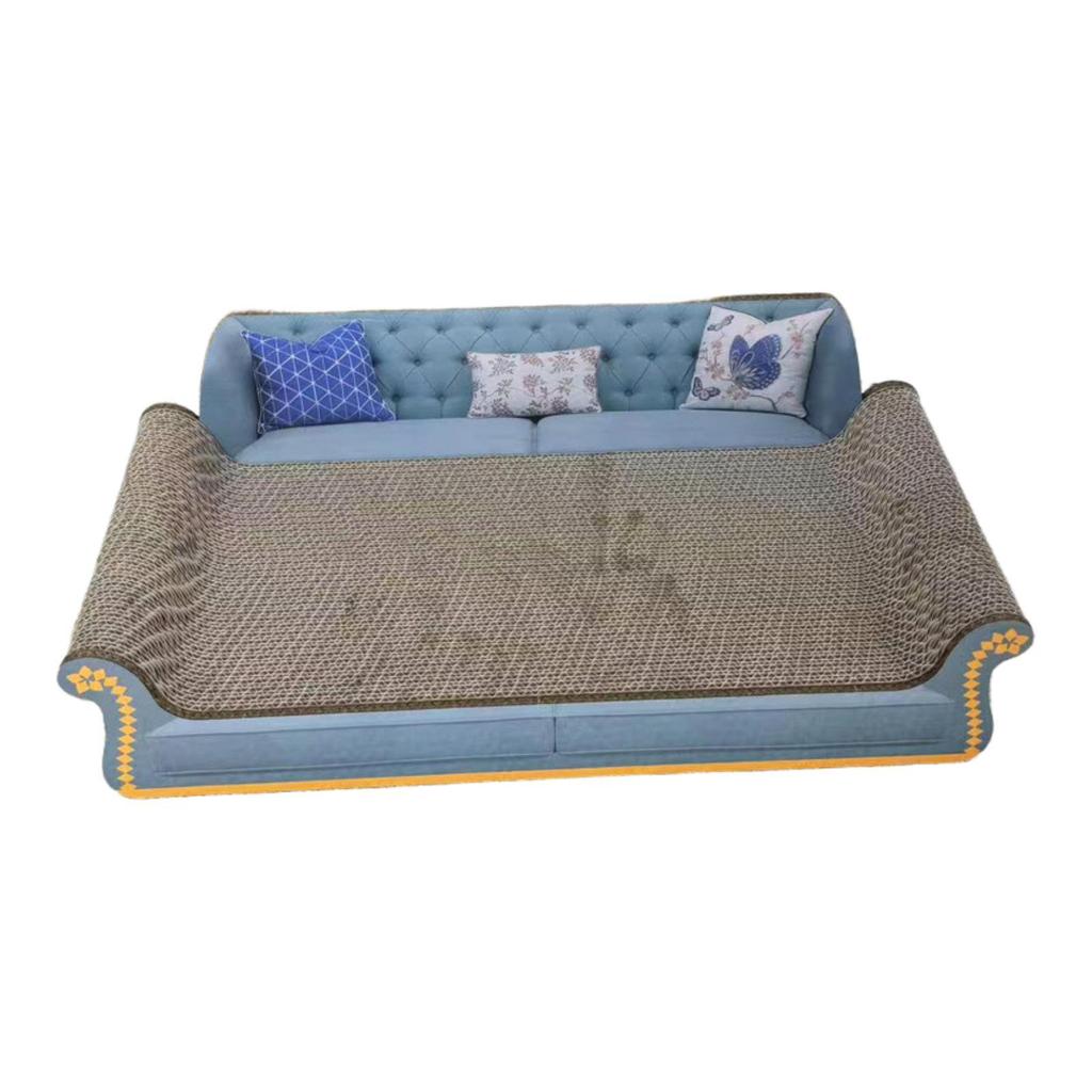 Cat Scratching Board Cat Scratcher Sofa Bed Furniture Protection Toy Pet Sleeping Bed Scratching Pad for Kitten Resting