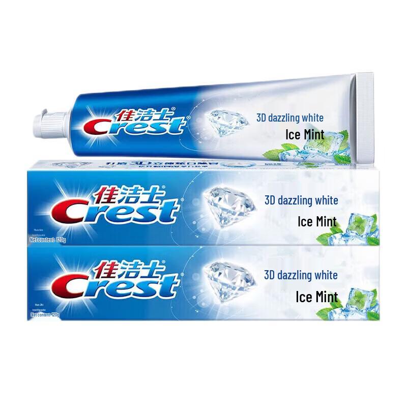 Crest 3D White Arctic Fresh Mint Toothpaste Family Pack