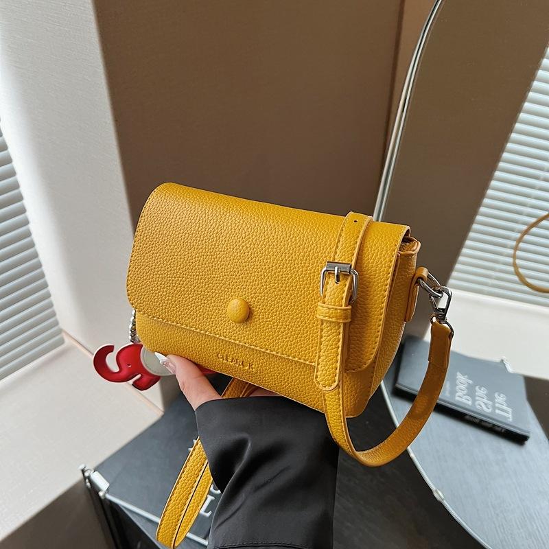 Summer Small Bag Women's New Versatile Simple Shoulder Messenger Bag Casual Small Square Bag