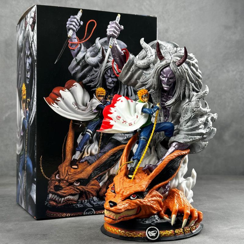 Naruto Minato Namikaze Reaper Death Seal Statue Figure