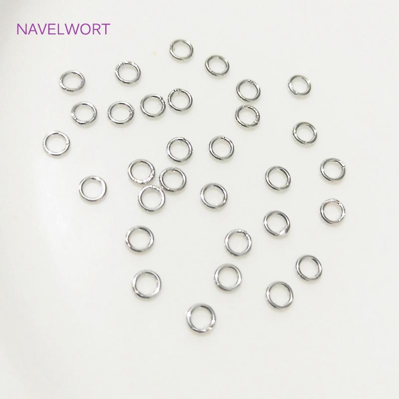 Großhandel 14K/18K Vergoldet Gelötet Geschlossene Ringverbinder Biegeringe Für DIY Schmuckherstellung Zubehör