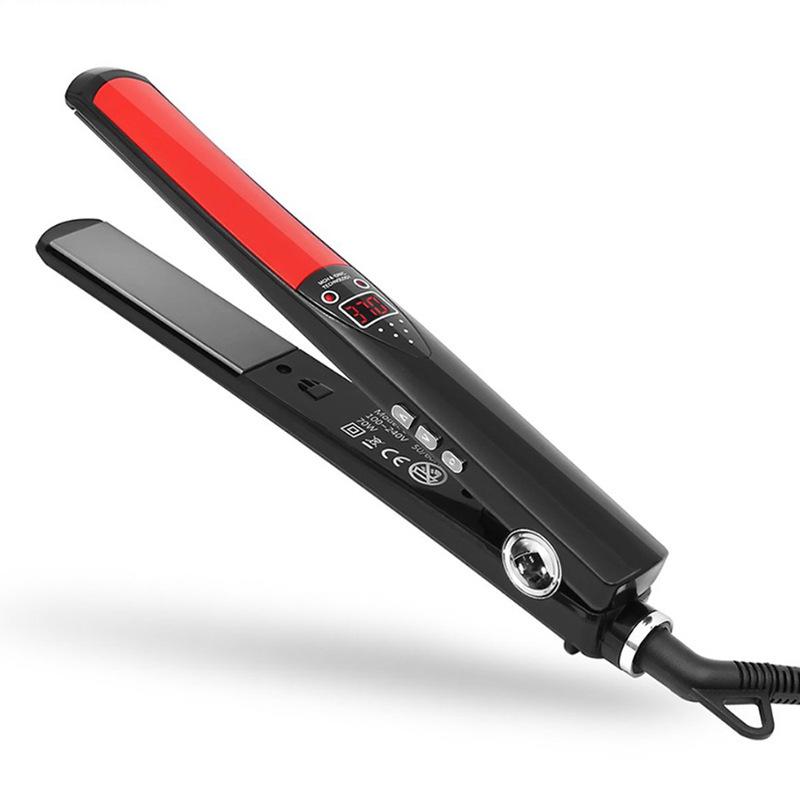 Direct Shipment 2-in-1 Hair Straightener & Curler - Salon-Quality Electric Hair Clamp