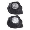 Warm Light Spotlight Solar Stone Light Waterproof Energy-Saving Solar Rock Lamp LED Resin Lawn Lamp Courtyard
