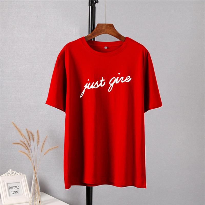 Shellsuning Casual Lose T Shirts Frauen Sommer Trendy Baumwolle Harajuku Graphic Tees Weibliche Einfache Kurzarm Brief Gedruckt Tops