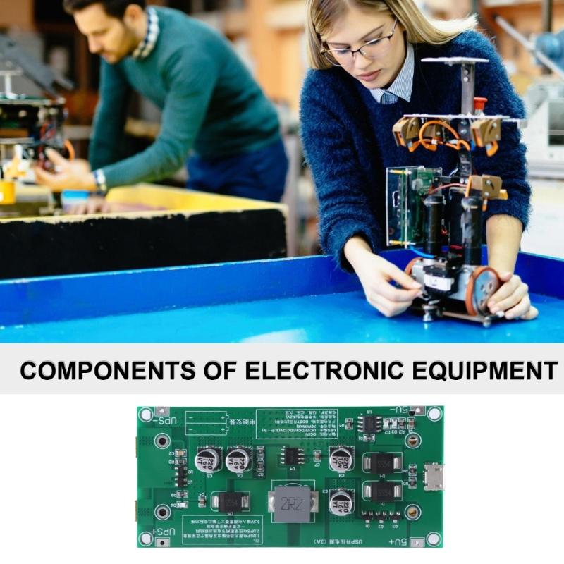 18650 Lithium-Batterie USV-Strommodul mit USB-Lade-Boostern für Router und Kameras