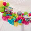 Disco Party Balloons Inflatable Sunglasses Roller Skate Boombox Balloons 80s 90s Retro