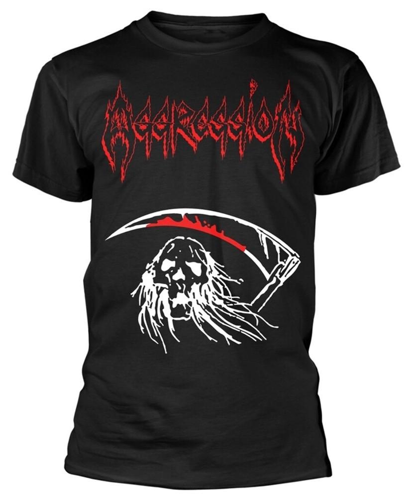 Aggression By The Reaping Hook Black T-Shirt XXL