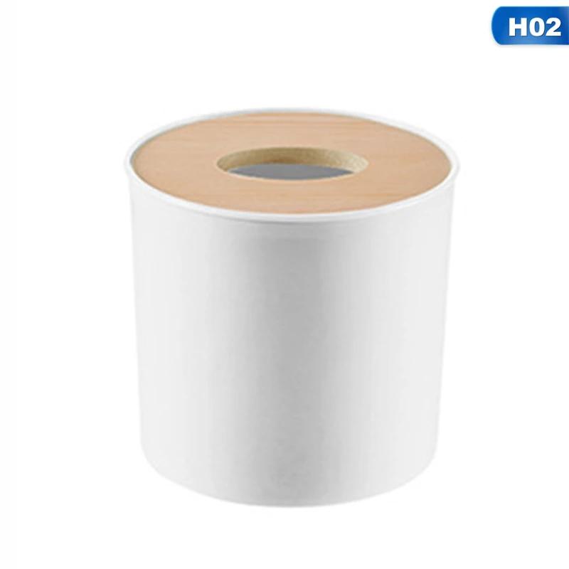 Portatovaglioli in Legno Massello Forma Quadrata Legno Plastica Scatola per Fazzoletti Custodia Casa Cucina Porta Carta Scatola Portaoggetti Accessori