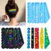 Colorful Holographic Hair Clip Resin Mold Hair Clips Silicone Mold for DIY Craft Crystal Epoxy Mold Jewelry Casting Mold