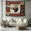 Chainsaw Man Wall Tapestry Aesthetic Wall Hanging Printed Fabric Blanket Decorative Tapestries For Bedroom Living Room Home Decor
