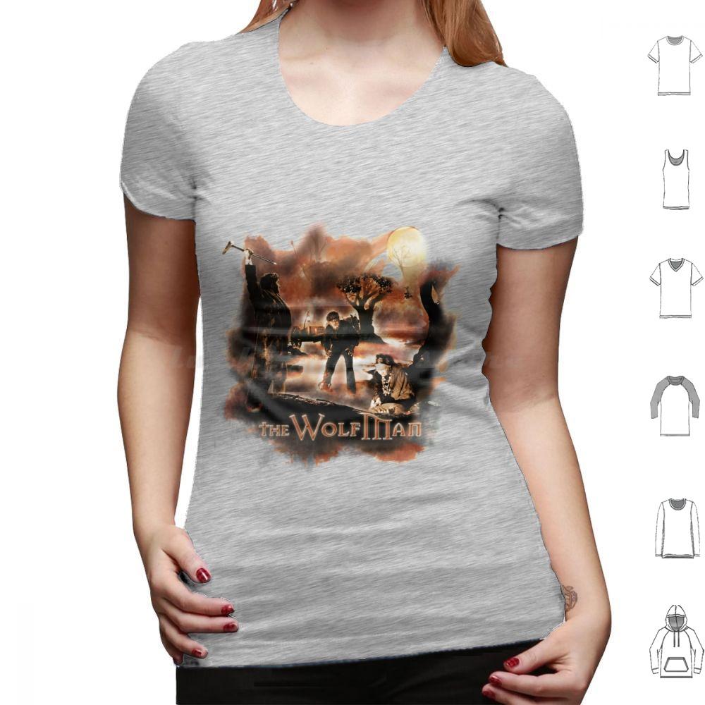 The Wolfman T Shirt 6xl Cotton Cool Tee Horror Fan Wolf Halloween 1941 Classic Movies Werewolf Monster Wolfman Horror Classic