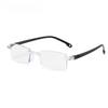 Reading Glasses Women Frameless Square Frame Presbyopia Eyeglasses Ultralight Men's Optical Eyewear Lens Power +100 To +400