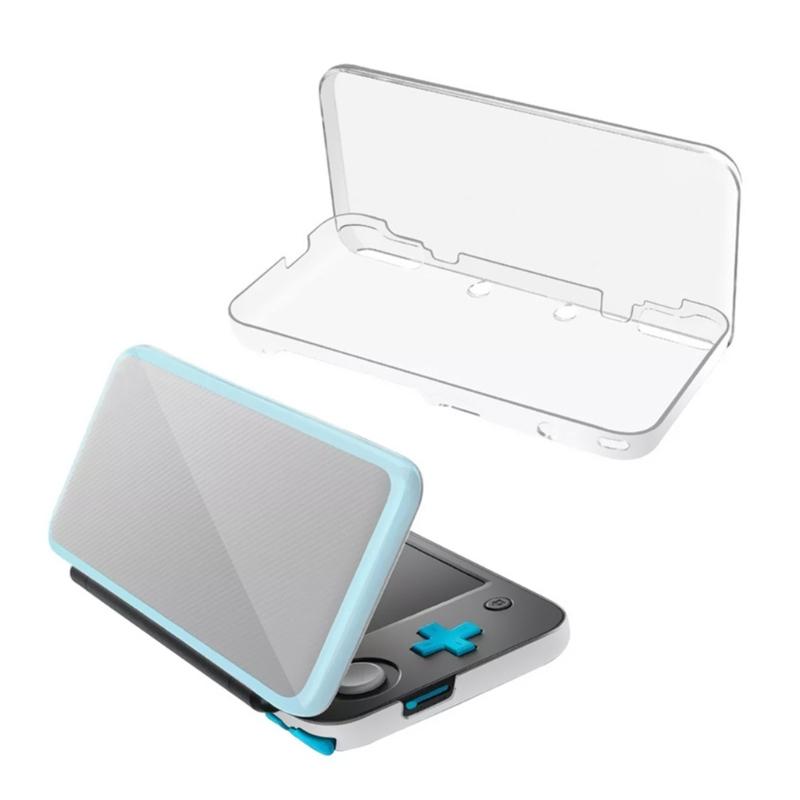 1 Set Schutzhülle Hartschale Skin Anti-Fall Transparent Gaming PC Gehäuse Schutzschale für Neue 2DS XL LL Konsole