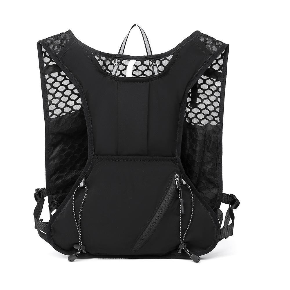 Bolsa de Ciclismo para Exteriores Mochila de Running Todoterreno Mochila con Bolsa de Agua Ligera Mochila de Maratón y Montañismo Transpirable para Hombre y Mujer