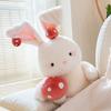 Easter Bunny Soft Plush Toy Mushroom Cute Rabbit Stuffed Animal Plushies Dolls Happy Easter Day Party Decors Gifts For Girls