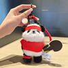 Panda Plush Keyring With Table Tennis Series For Bags And Keys Decoration