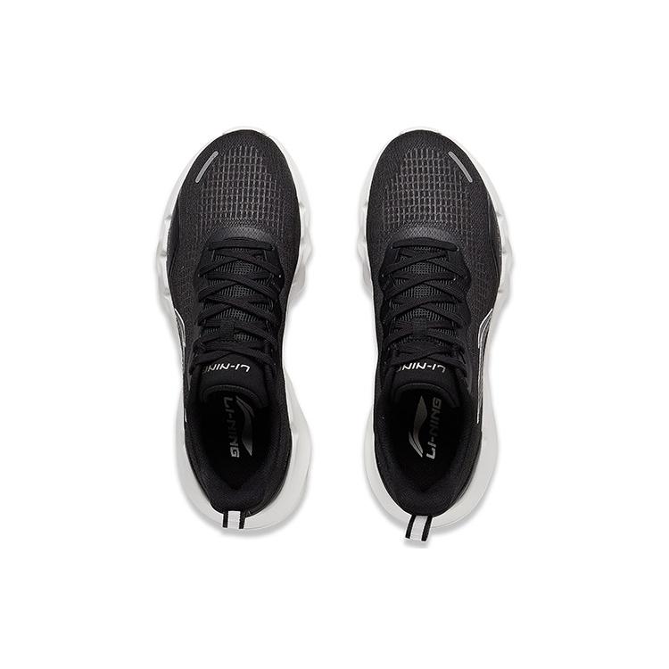 Li Ning Spirituality Textile, TPU Low Top Running Shoes Men's Black ARST045-1