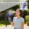 Ventilatore Portatile a Nebulizzazione con Spray Rinfrescante a Batteria Umidificatore Portatile Ideale per l'Estate Escursioni all'Aperto Spiaggia