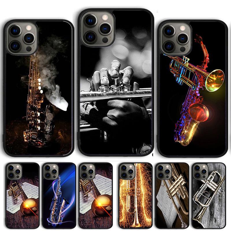 Piccolo Trumpet Brass Instruments Phone Case Cover For iPhone 17 Air 15 16e 14 13 12 Pro Max 11 Pro Max Plus Coque