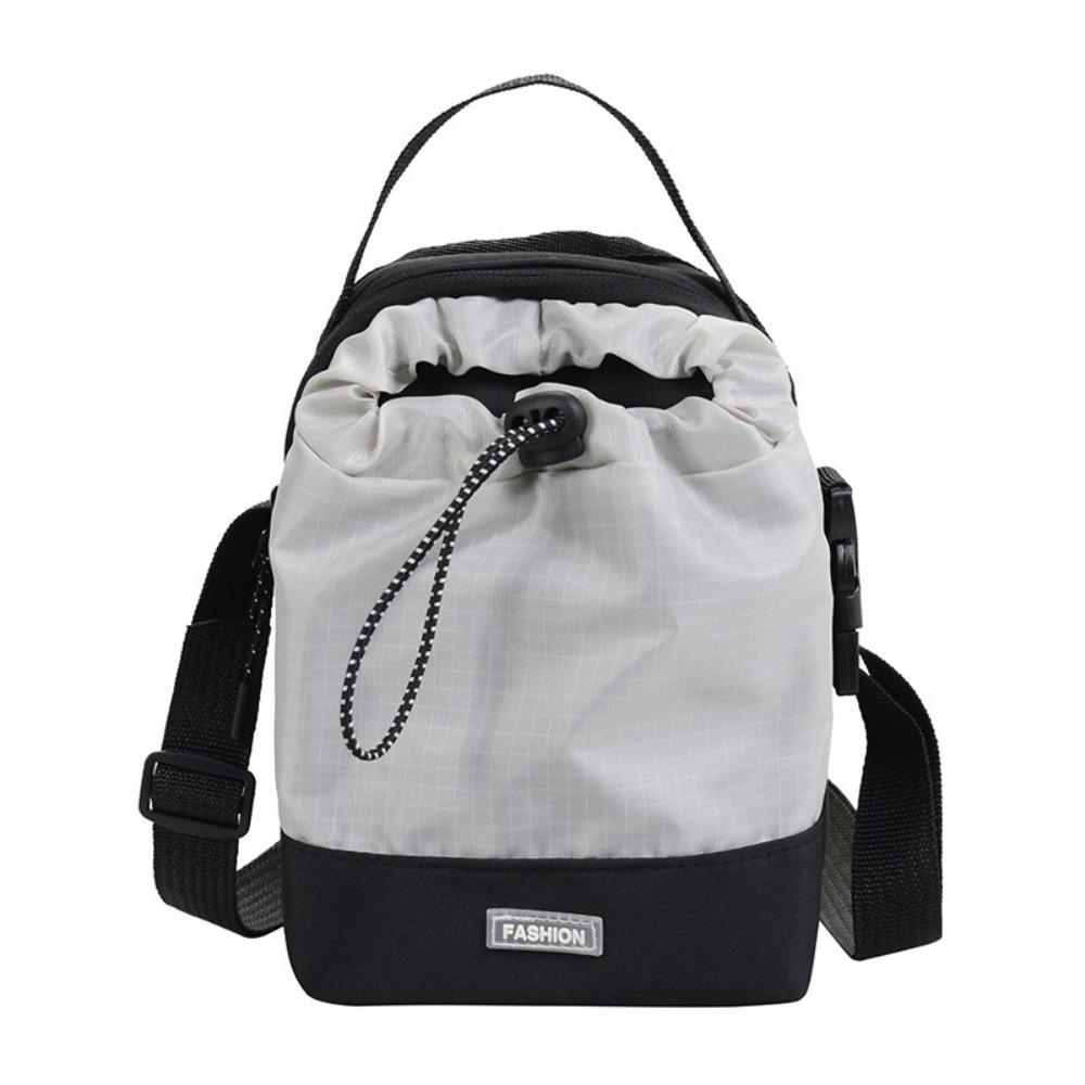 Nylon Phone Bag Lightweight Women Crossbody Bag Leisure Drawstring Shoulder Bag  Daily