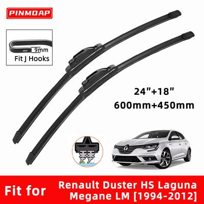 Auto-Wischer Doppelgummi für Renault Duster HS 2 Laguna 1 Megane 2 LM Frontbürstenschneider Automobilteile Zubehör Scheibenwischer Verschleißteile