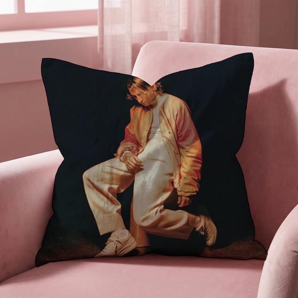 Singer Porter Robinson Cushion Cover Multi-Scene Pillow Cover for Home & Car - Reversible, Soft & Durable for Daily Use