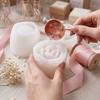 Handmade Rose Flower Molds Non-Stick Storage Box Molds DIY Candlestick Molds  Home Decoration
