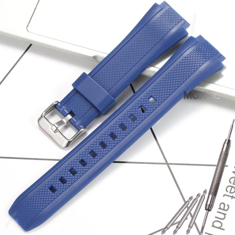 Resin Band For Casio EF-552 Men's Watch Band EF-552-1AV EF-552PB-1A2V EF-552PB-1A4V Waterproof Sports Wristband