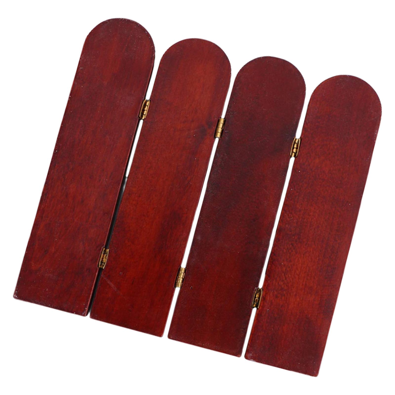 

Миниатюрная деревянная ширма в масштабе 1/12, ручной работы, мебель для кукольного домика для реалистичного домашнего декора B