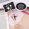 Wooden Wood Message Board Mini Table Place Card New Chalkboard  Wedding Birthday Party