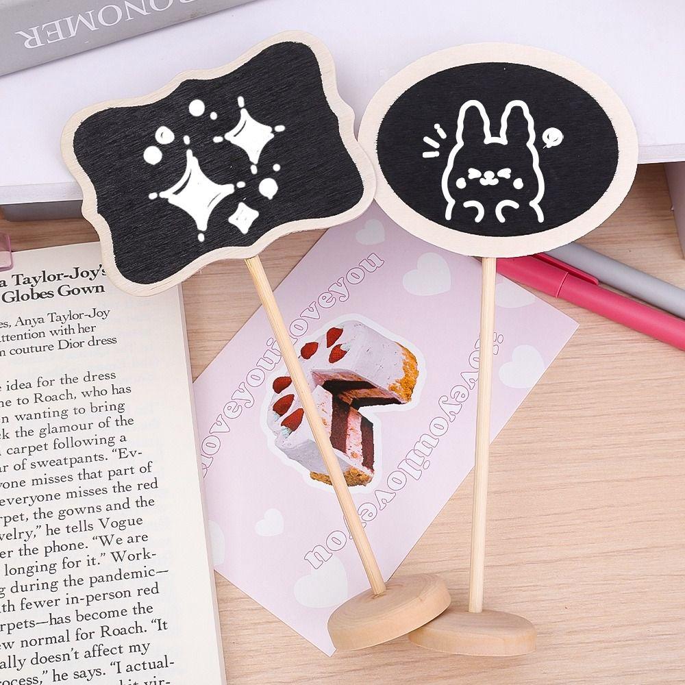 Wooden Wood Message Board Mini Table Place Card New Chalkboard  Wedding Birthday Party