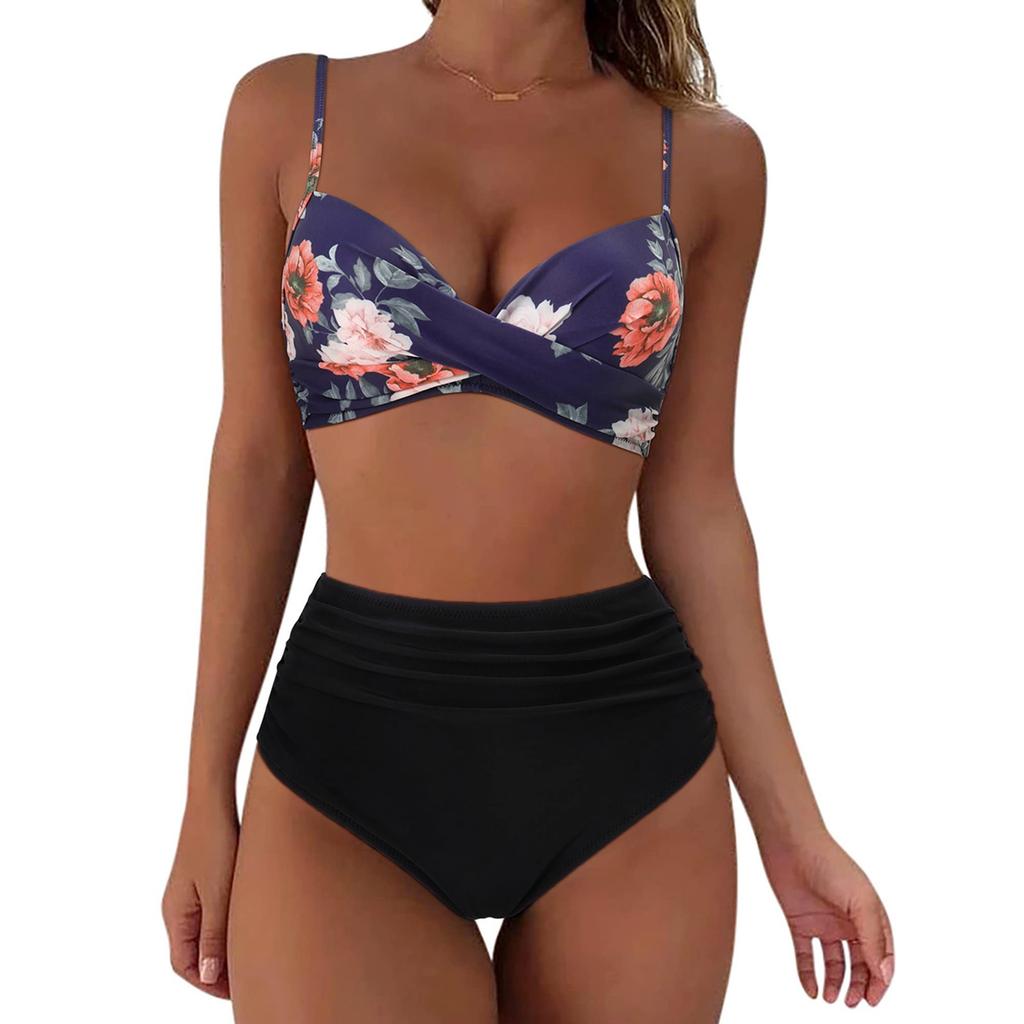 Brazilian Bikini Set For Women 2026 New Green Crop Top Tankinis Set Summer Swimwear Brazilian Bikini Swimming Suit Traje De BañO