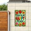 Vintage Tin Metal Sign This Is My Happy Place Retro Wall Art 8x12 Inches Home Decor