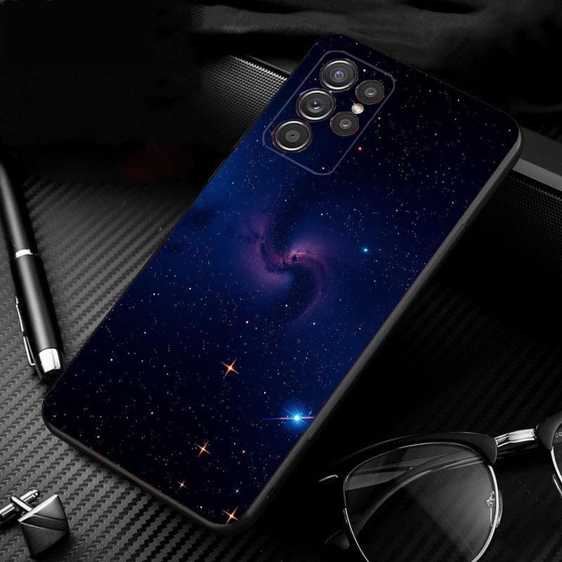 Phone Case For Samsung Galaxy S25 S24 S23 S22 S21 Ultra S24 S23 S22 S21 S25 Plus S24 S25 FE Space Universe Star