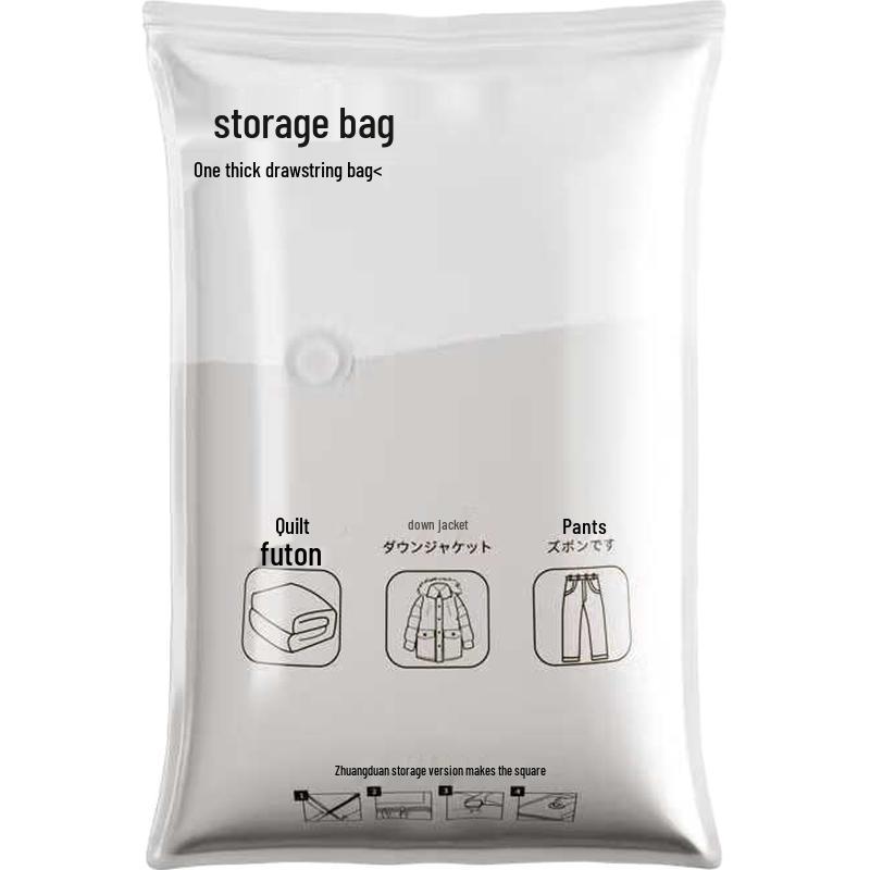 

Vacuum Compression Storage Bags Set with Hand Pump