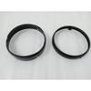 Royal Enfield Head Light Inner Outer Rim Black Steel |Fit For