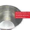Bieying Hotel Stainless Steel Thickened Soup Pot
