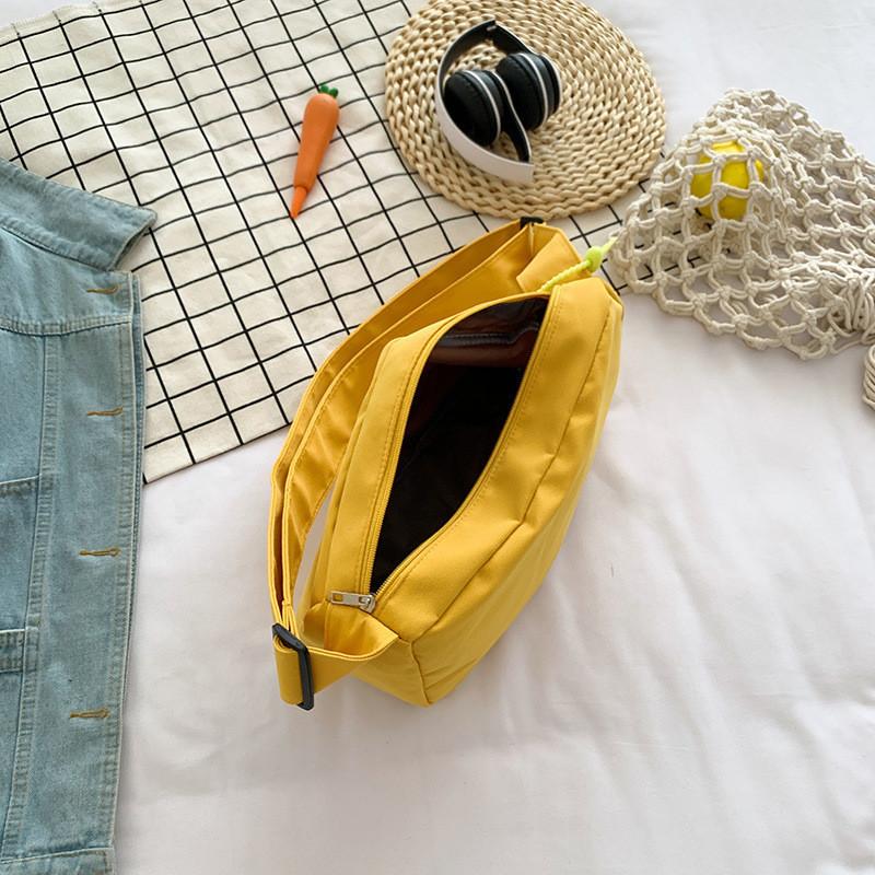 Chic Korean Nylon Crossbody Bag Stylish Small Shoulder Bag For Girls Trendy Design
